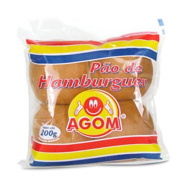 Pão de hambúrguer Agom